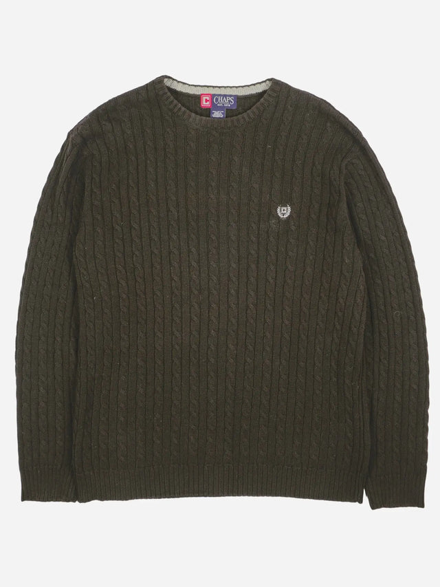 Vintage Chaps by Ralph Lauren Strickpullover (M)