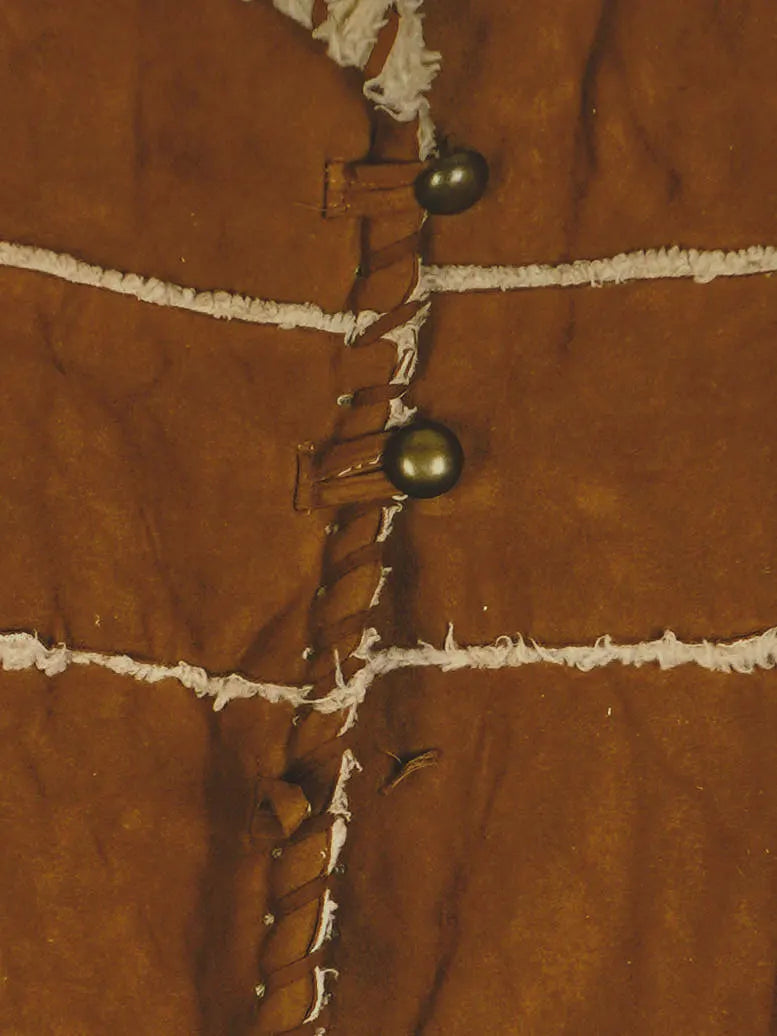 Vintage Felljacke (M)