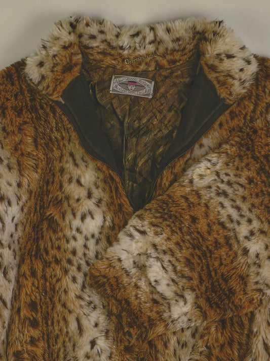 Vintage Felljacke (M)