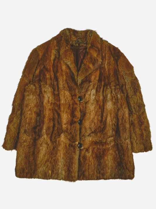 Vintage Felljacke (M)