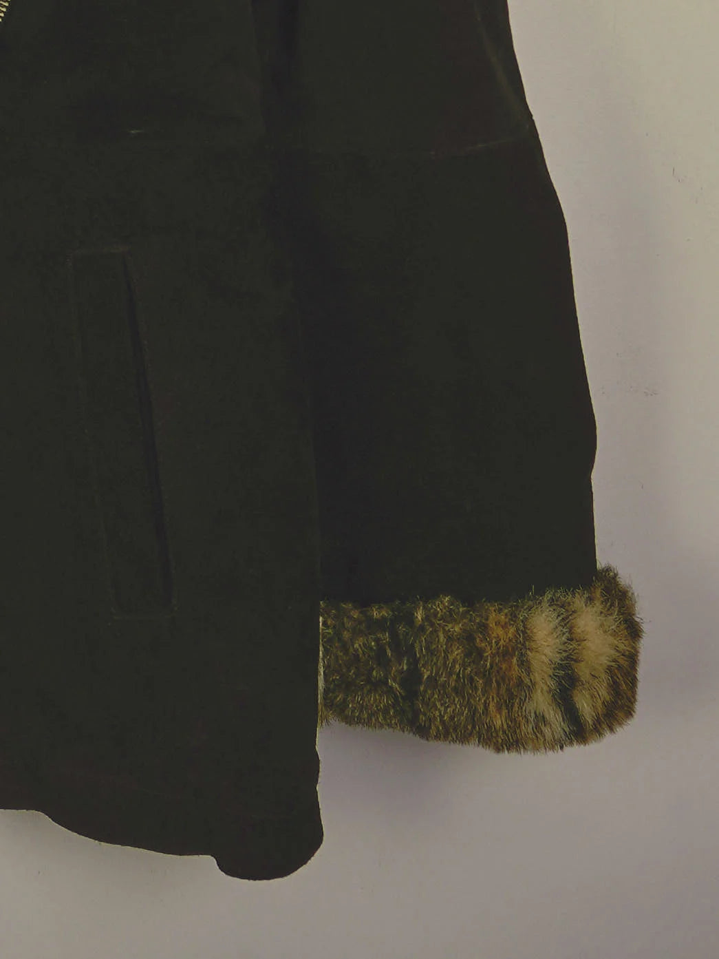 Vintage Felljacke (M)