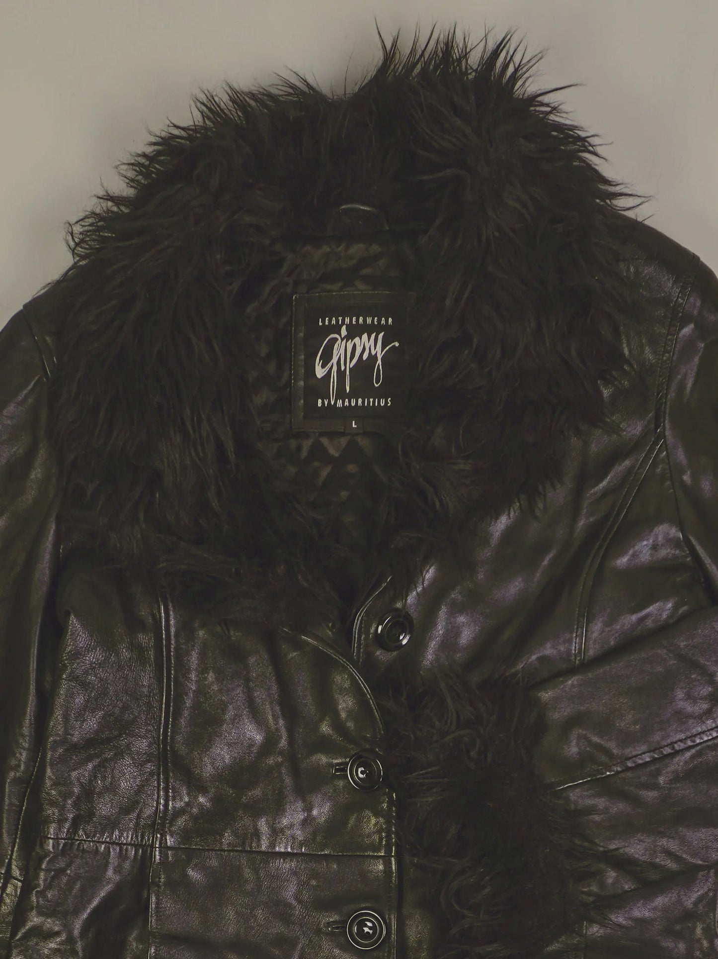 Vintage Lederjacke (L)