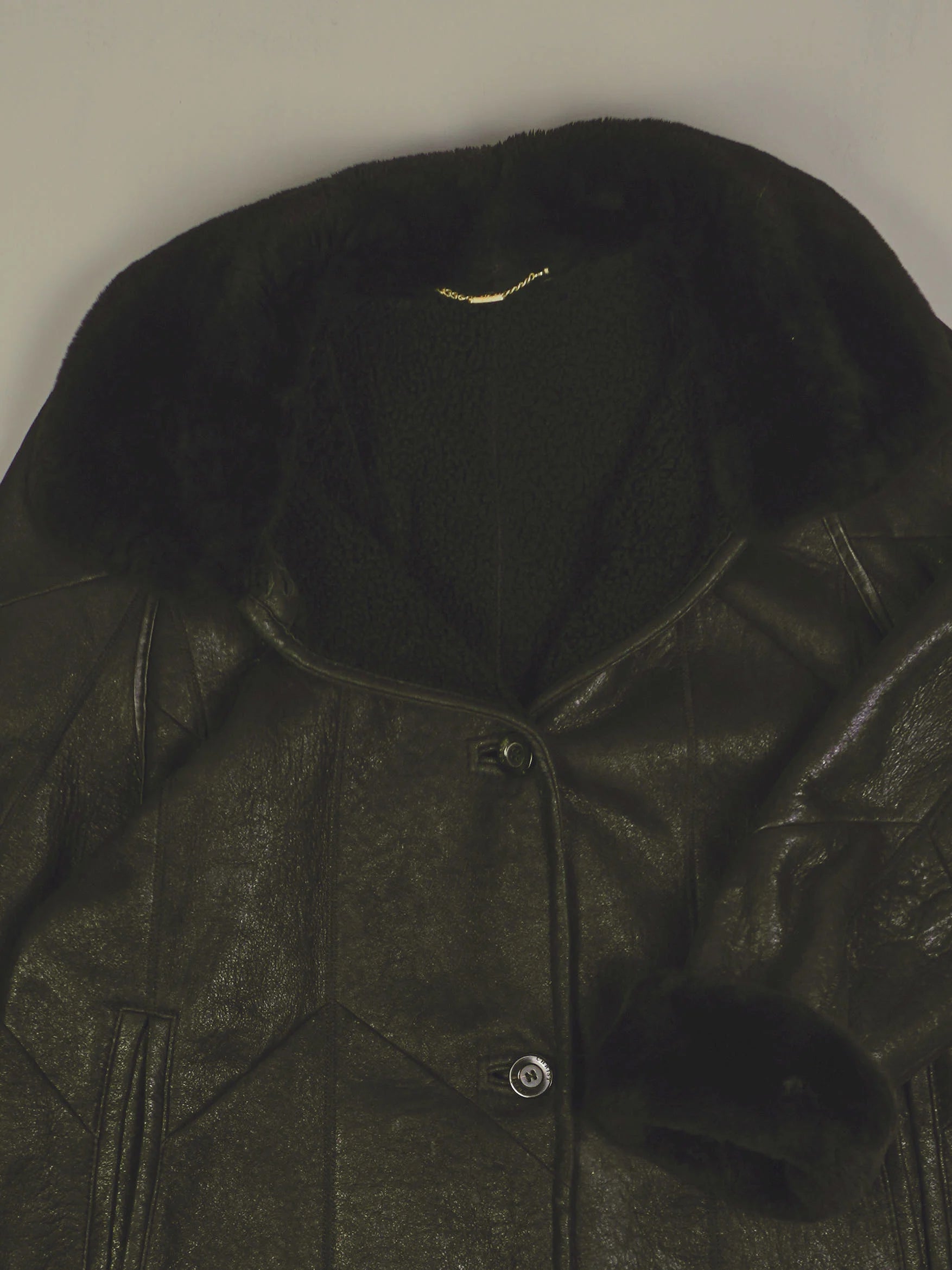 Vintage Felljacke (M)