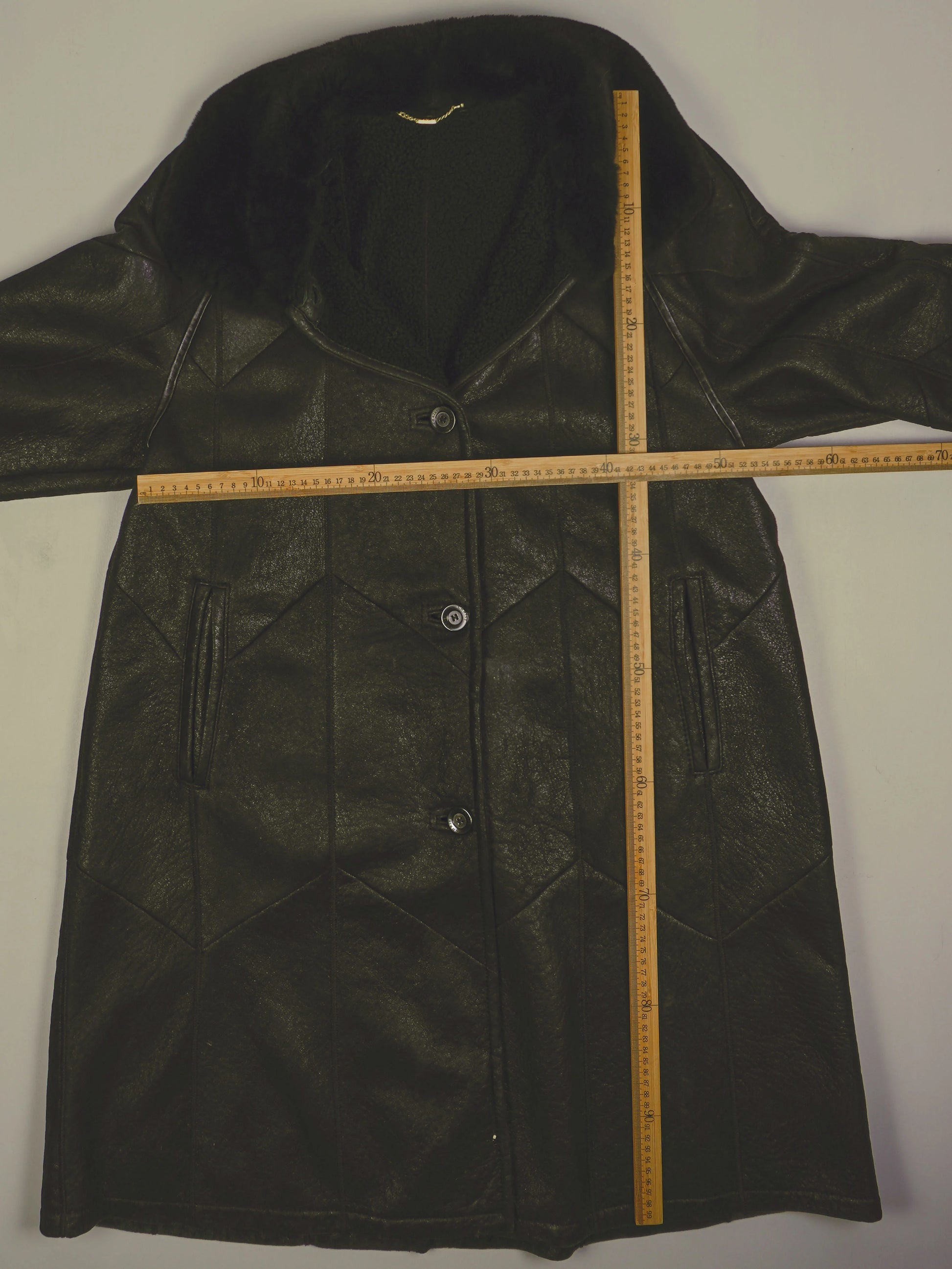 Vintage Felljacke (M)