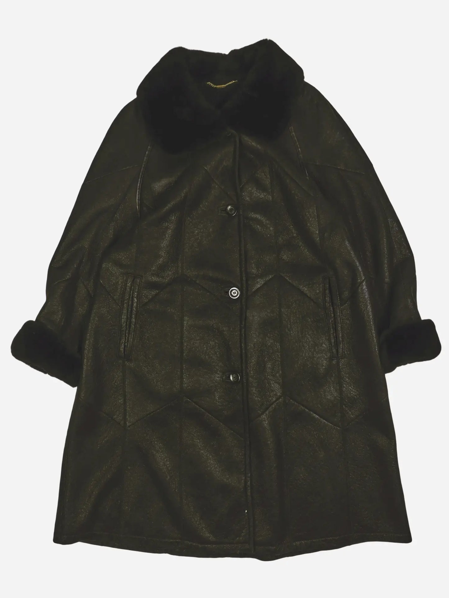 Vintage Felljacke (M)