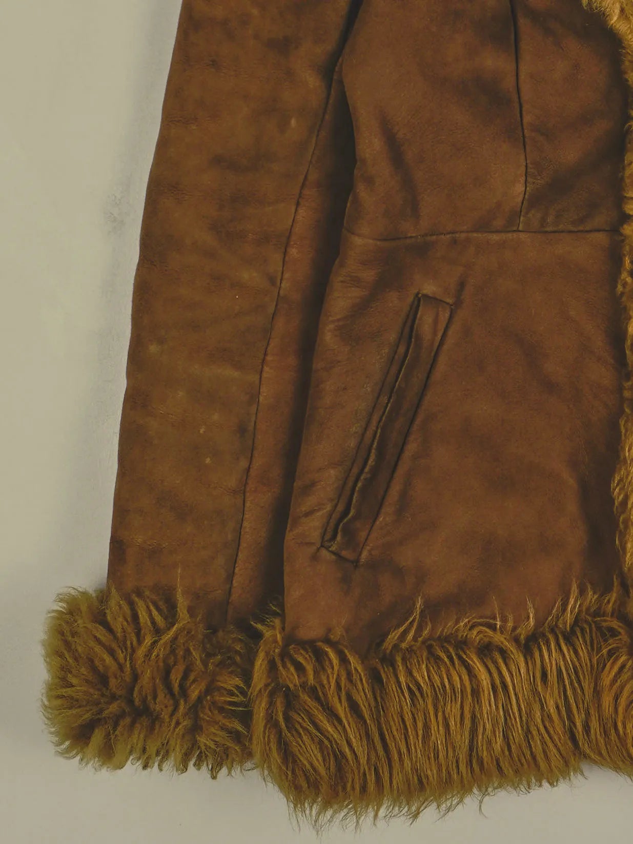 Vintage Felljacke (S)