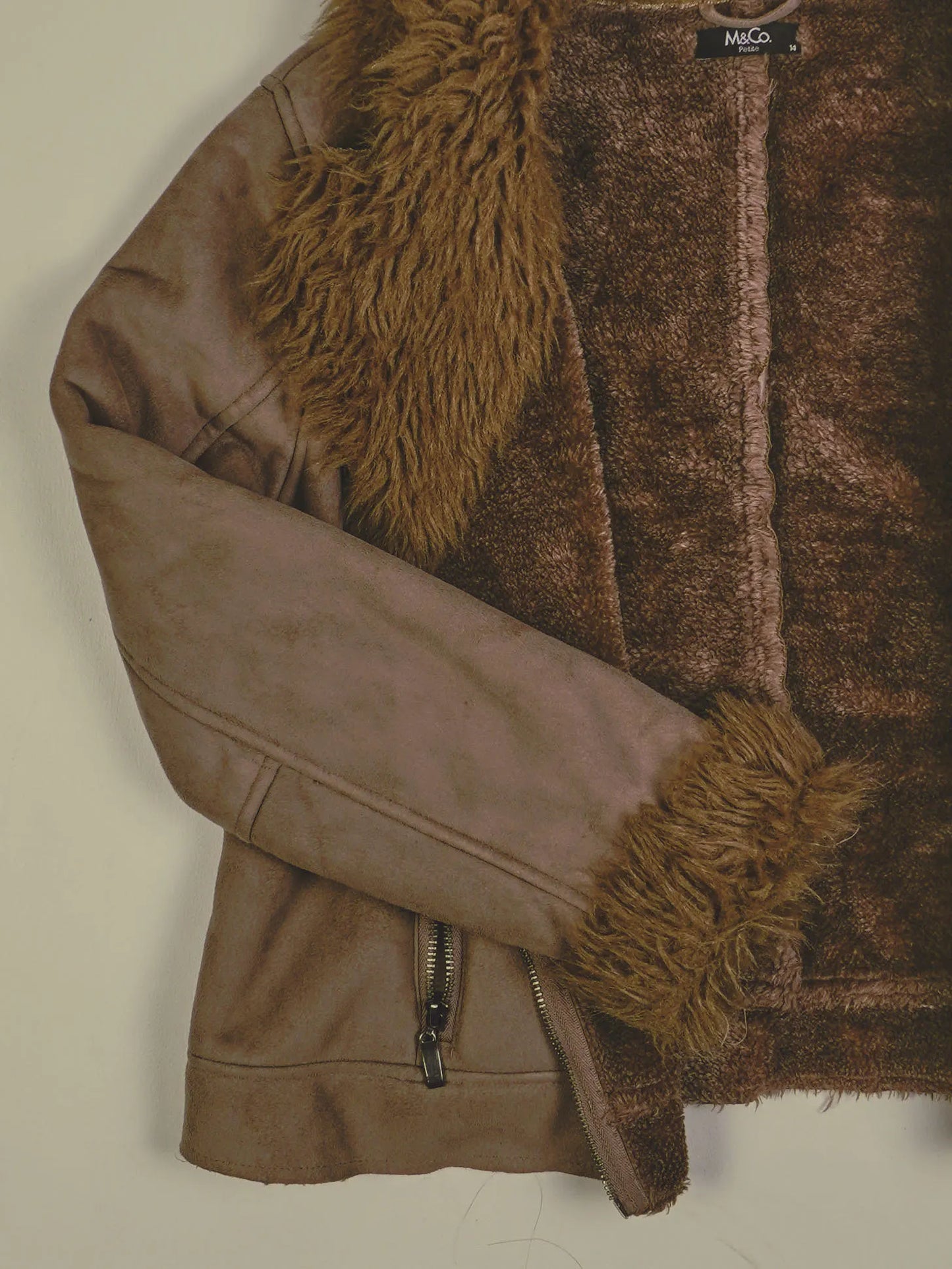 Vintage Felljacke (S)