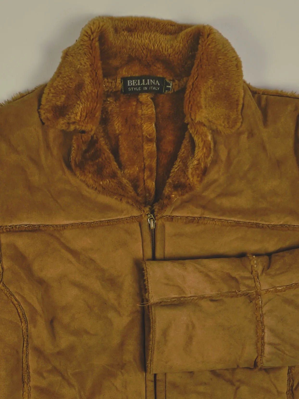 Vintage Felljacke (M)