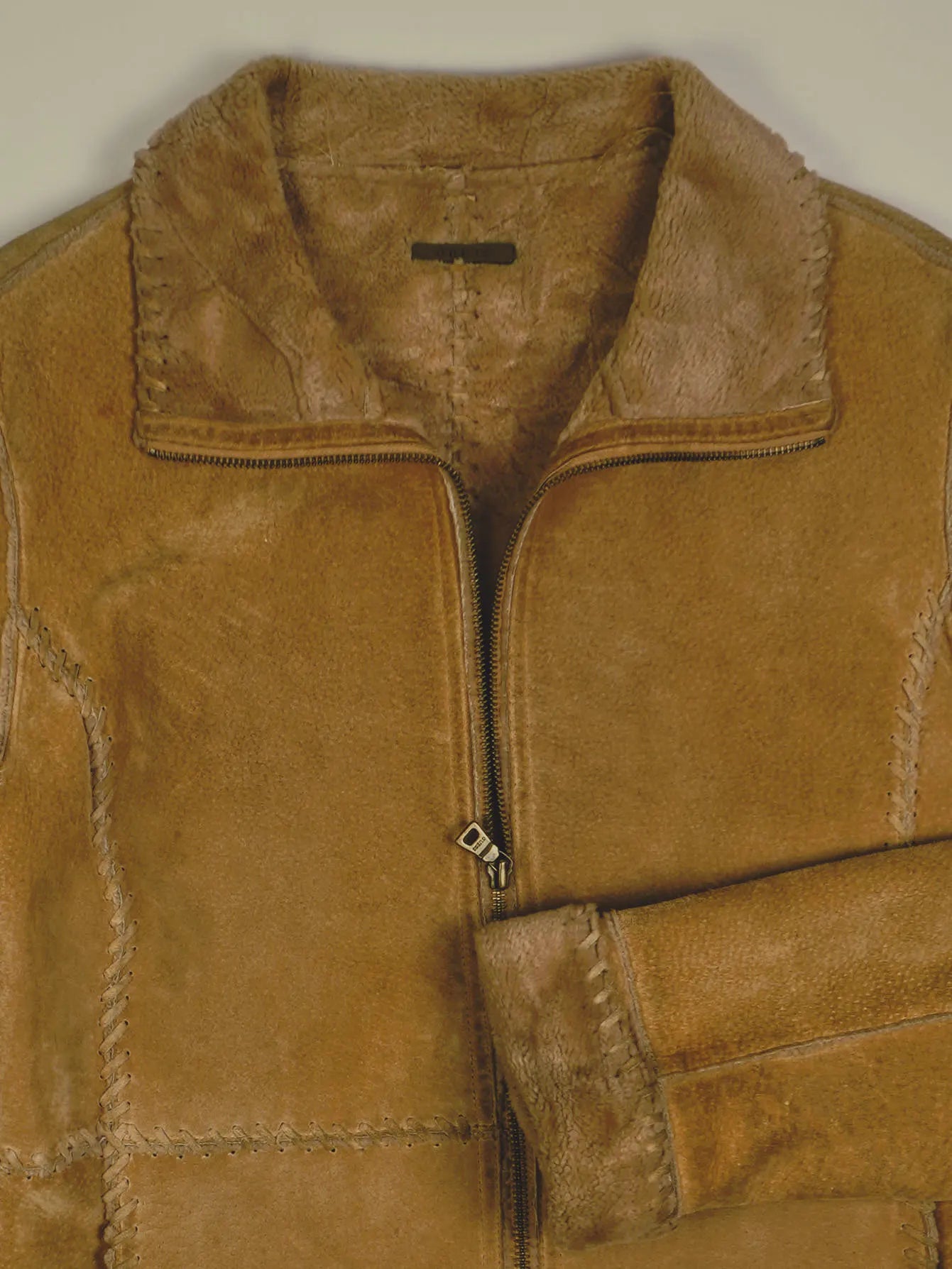 Vintage Felljacke (M)