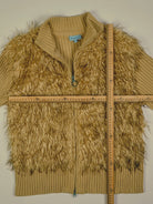 Vintage Felljacke (M)