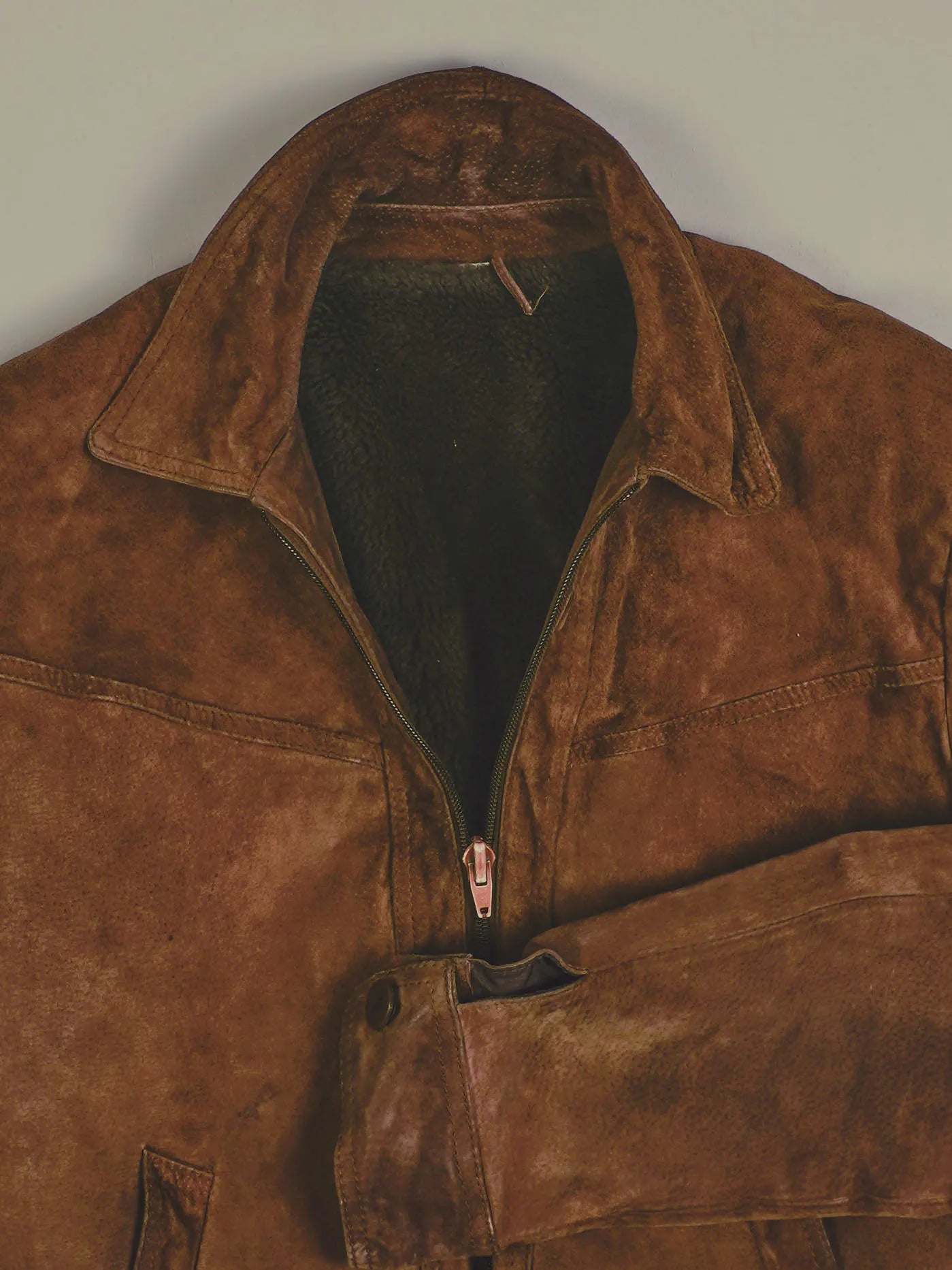 Vintage Lederjacke (S)