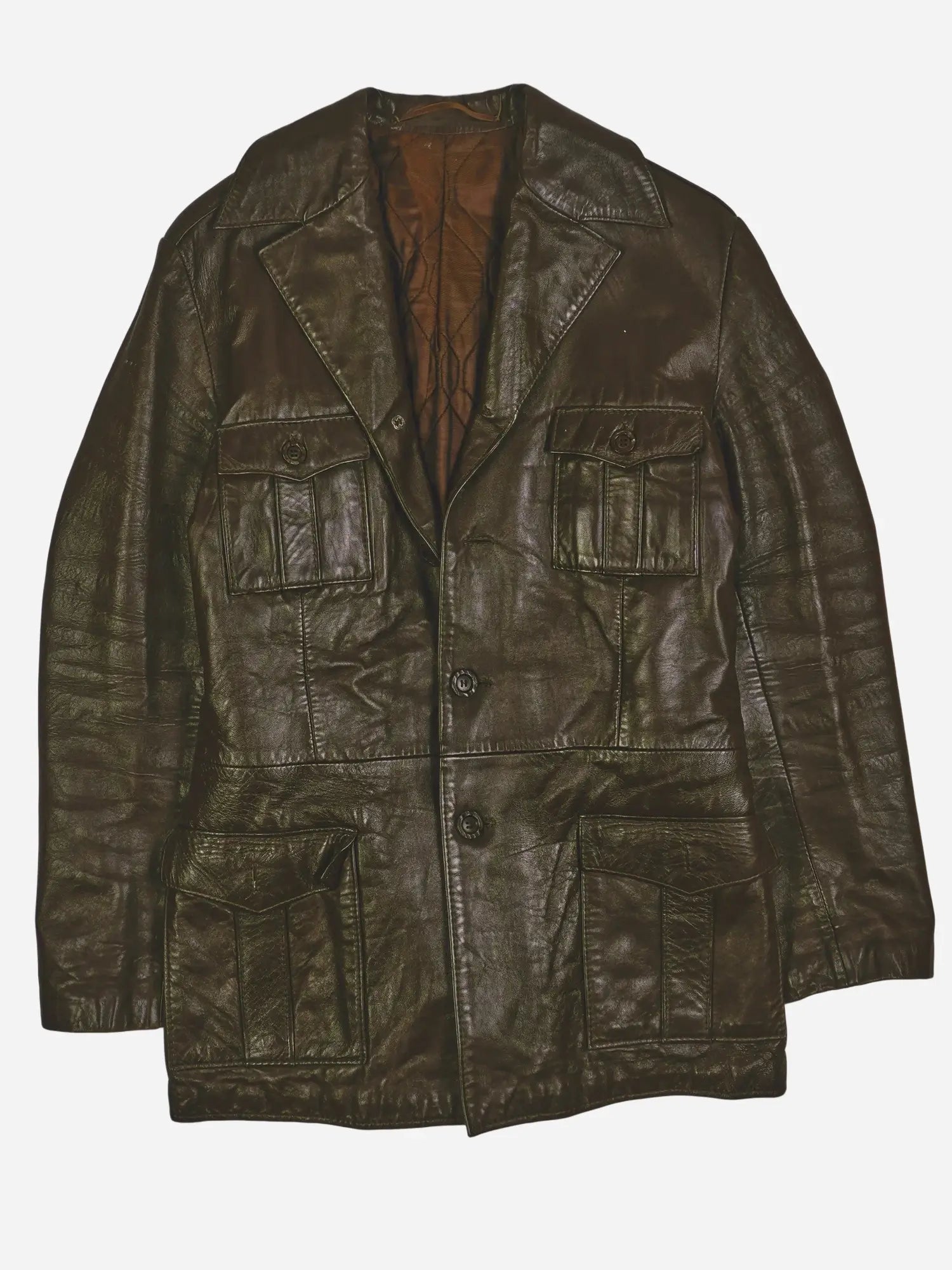 Vintage Lederjacke (M)