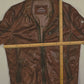 Vintage Lederjacke (M)
