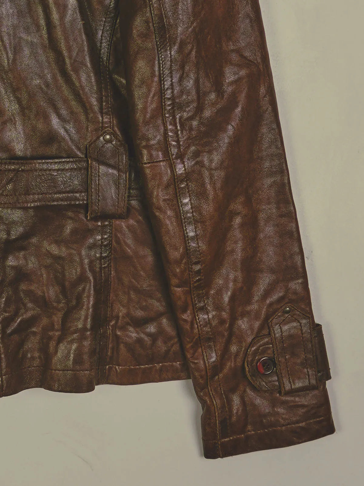 Vintage Lederjacke (S)