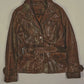 Vintage Lederjacke (S)