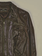 Vintage Lederjacke (XS)