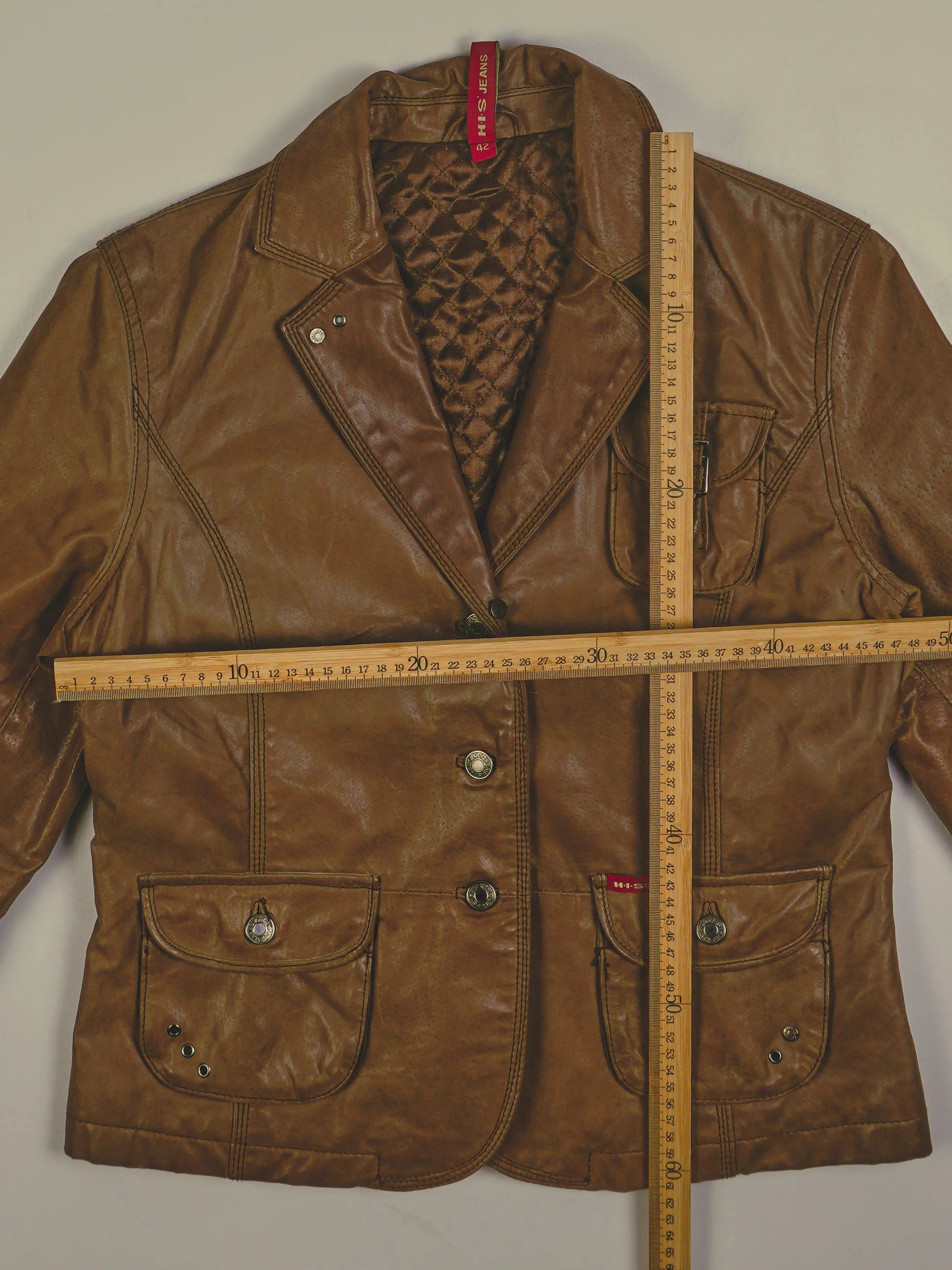 Vintage Lederjacke (S)