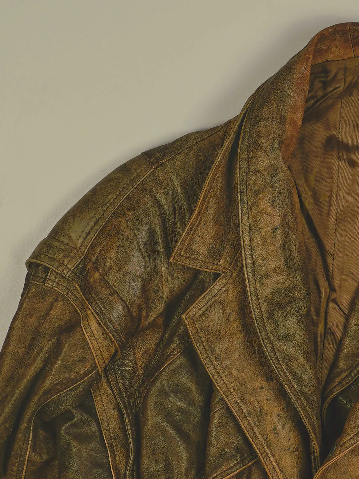 Vintage Lederjacke (L)