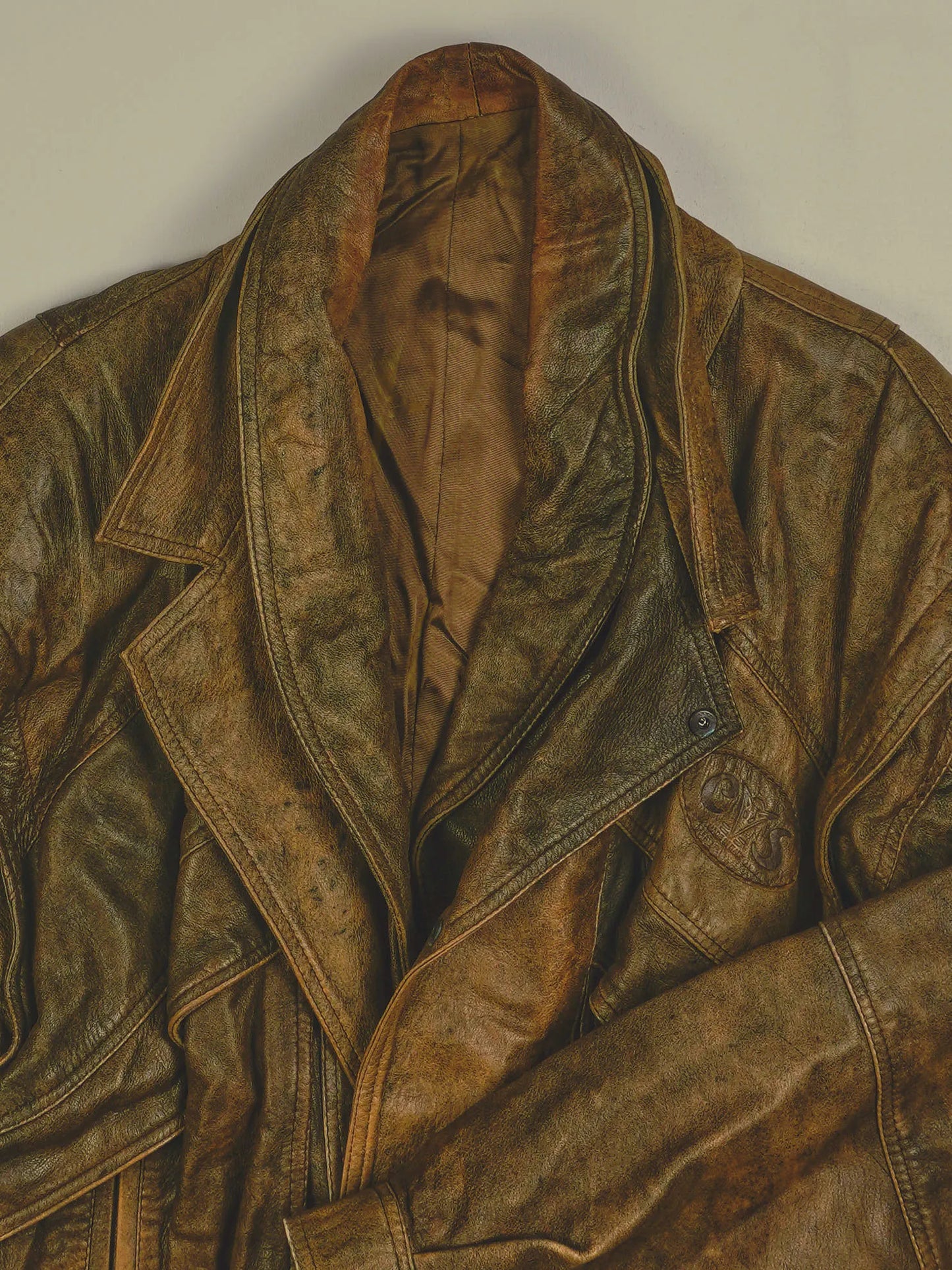 Vintage Lederjacke (L)