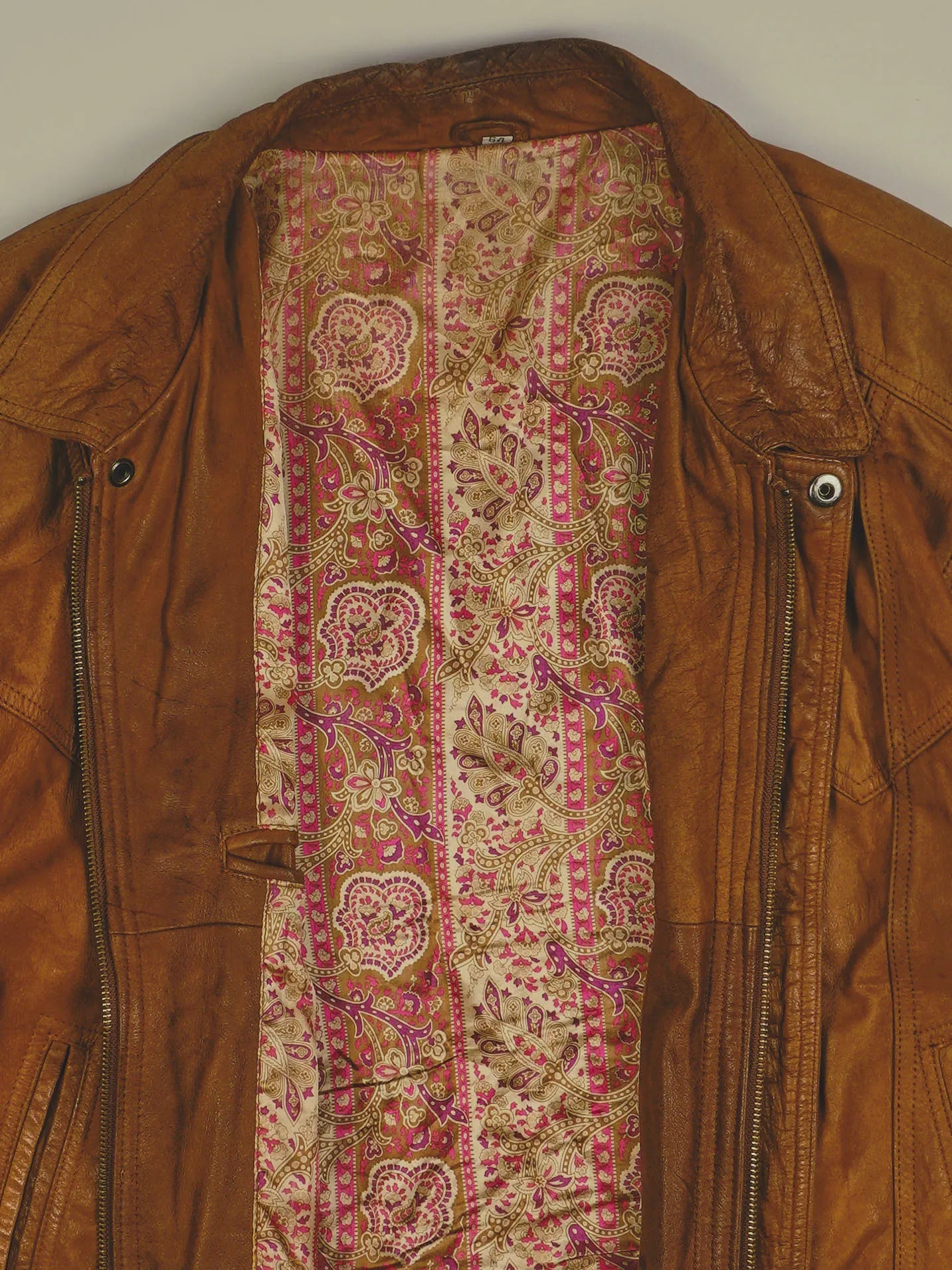 Vintage Lederjacke (L)