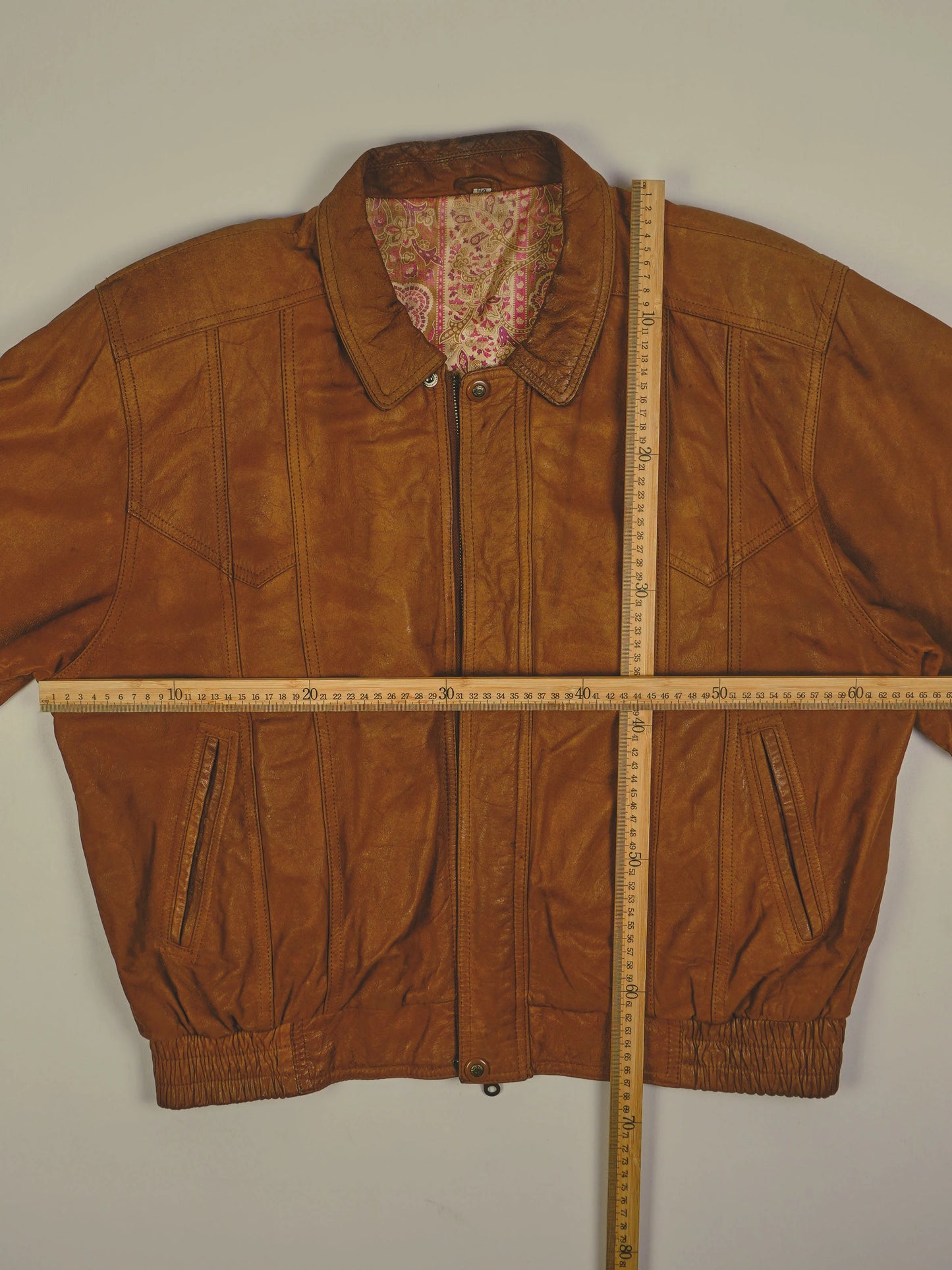 Vintage Lederjacke (L)