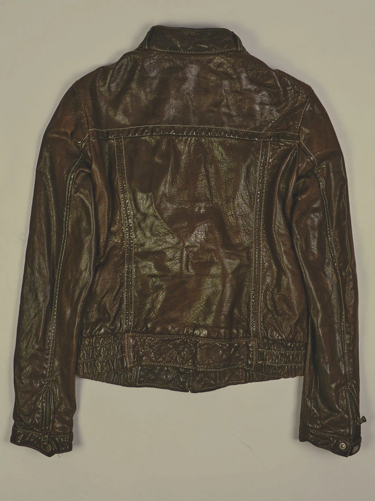 Vintage Lederjacke (XS)