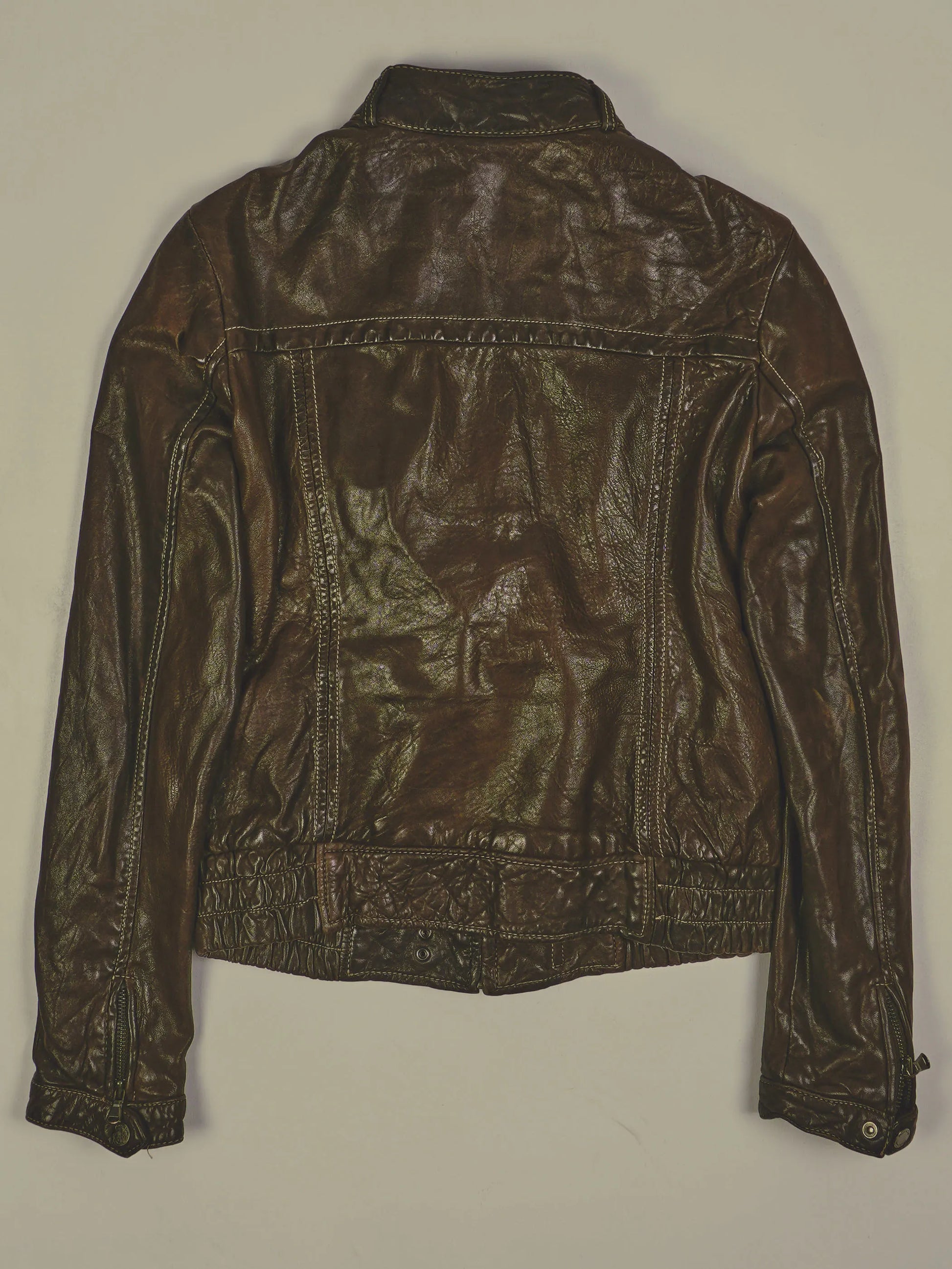 Vintage Lederjacke (XS)