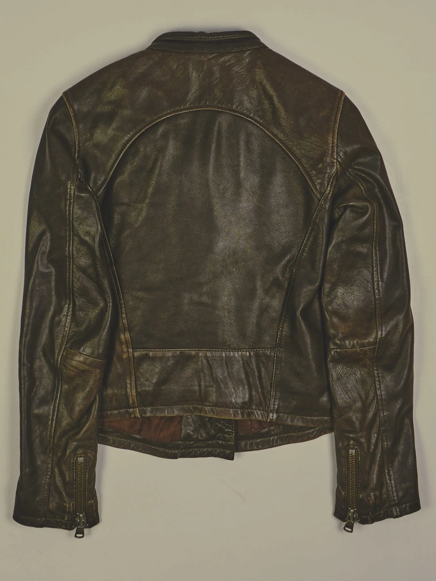 Vintage Lederjacke (XS)