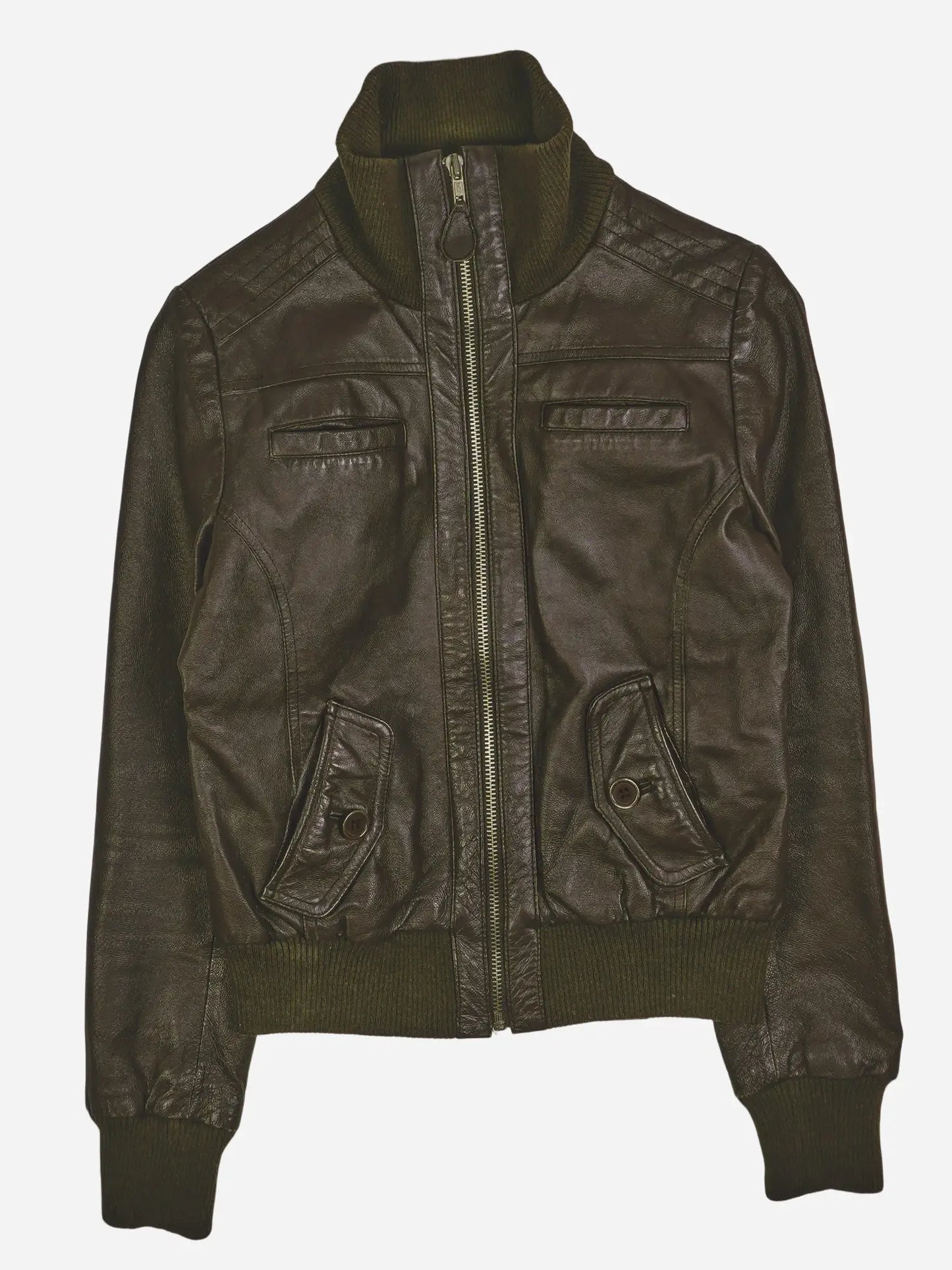 Vintage Lederjacke (S)