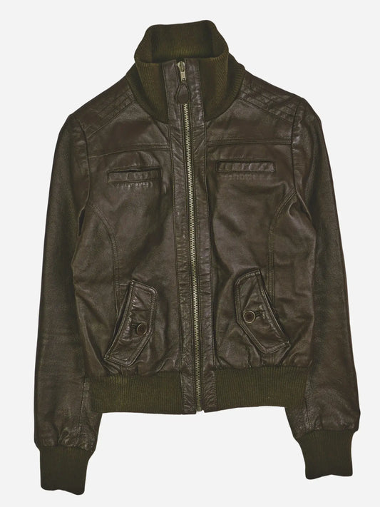 Vintage Lederjacke (S)