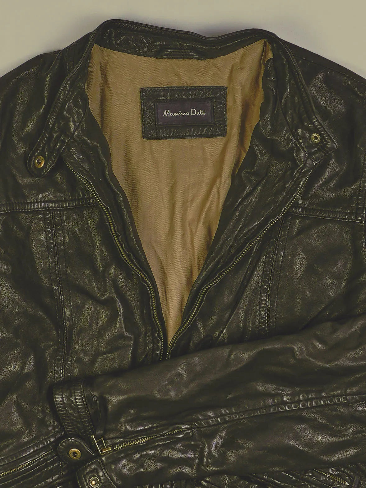 Vintage Lederjacke (S)