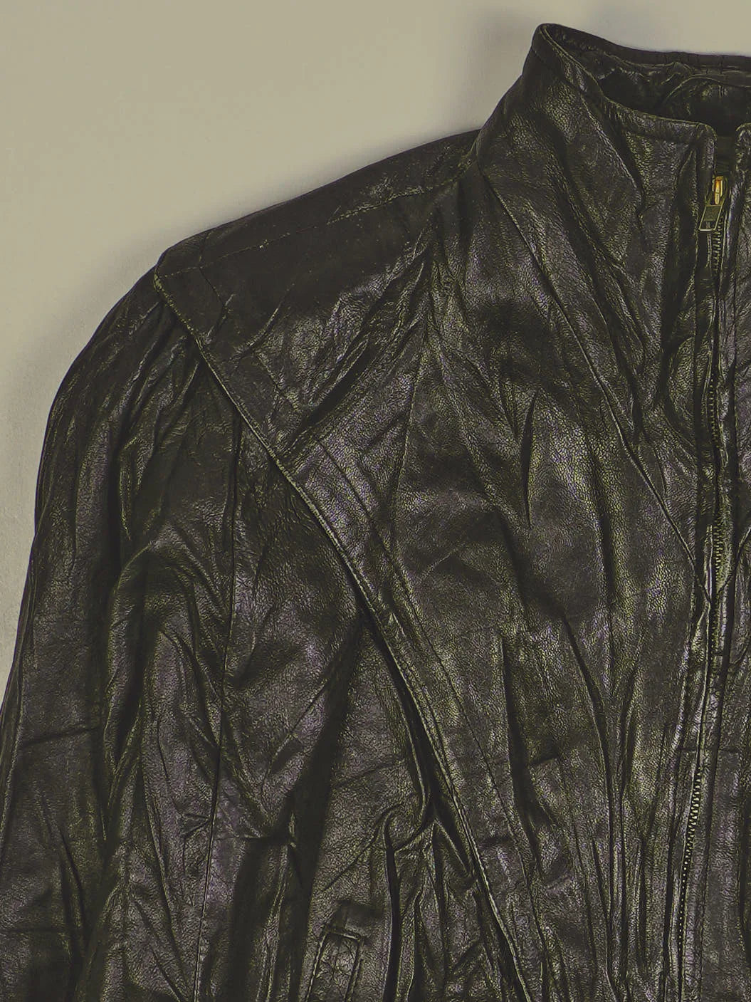 Vintage Lederjacke (S)