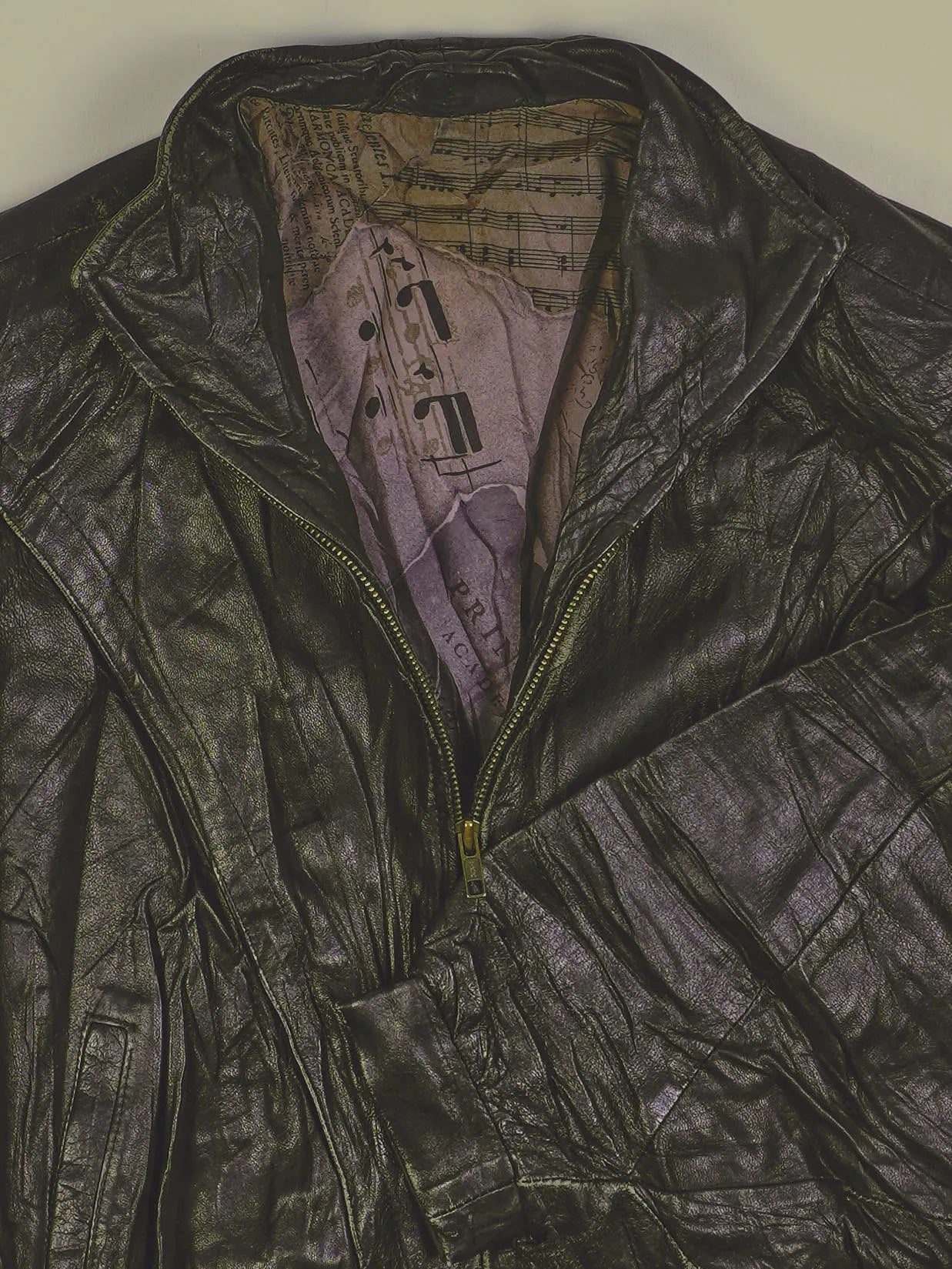 Vintage Lederjacke (S)