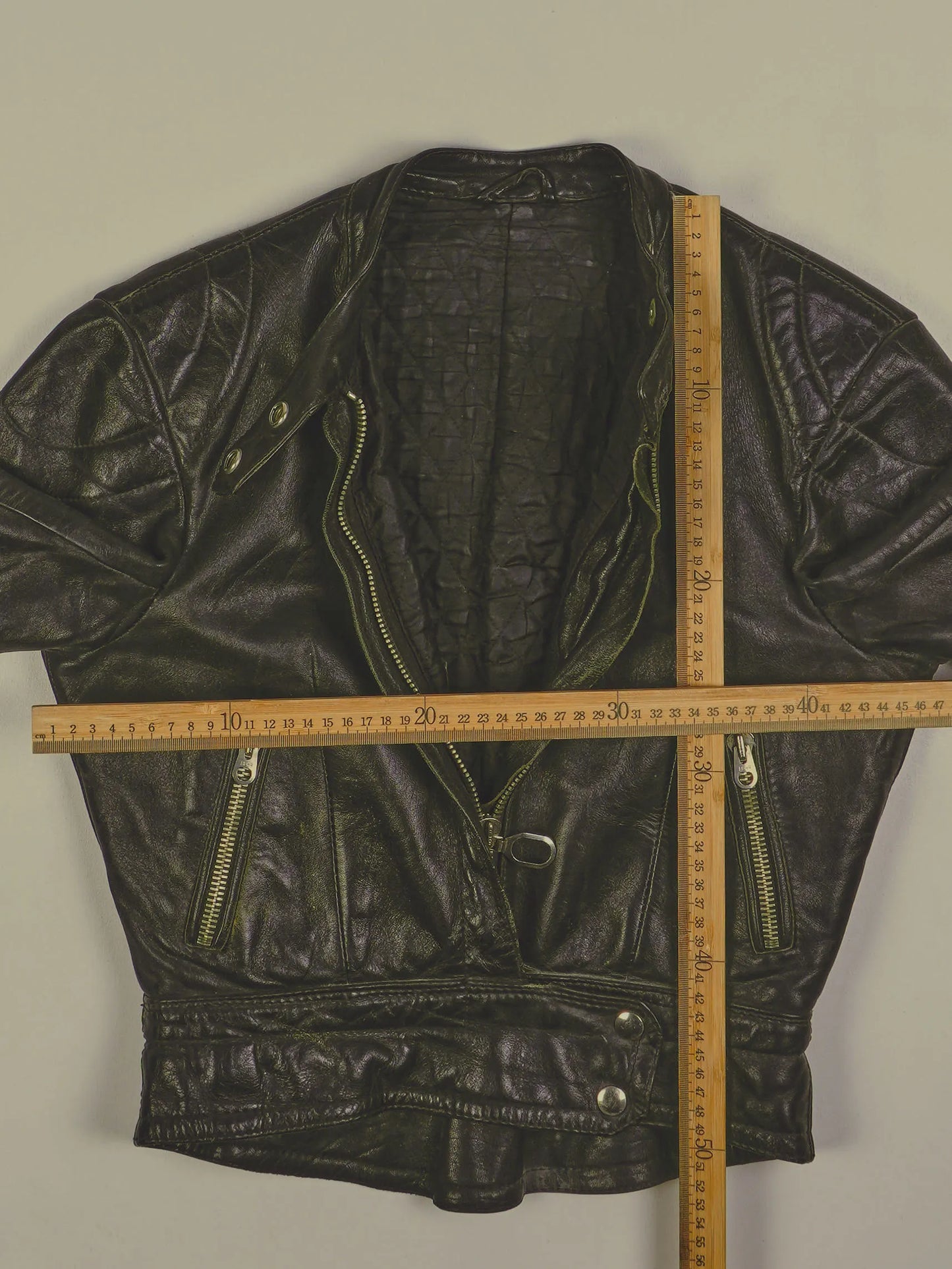 Vintage Lederjacke (XS)