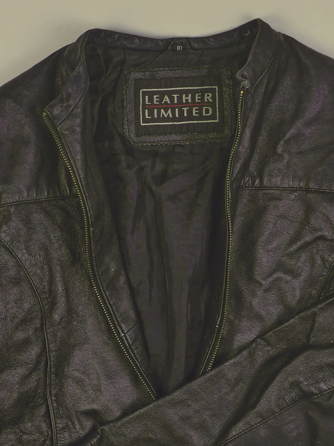 Vintage Lederjacke (XS)