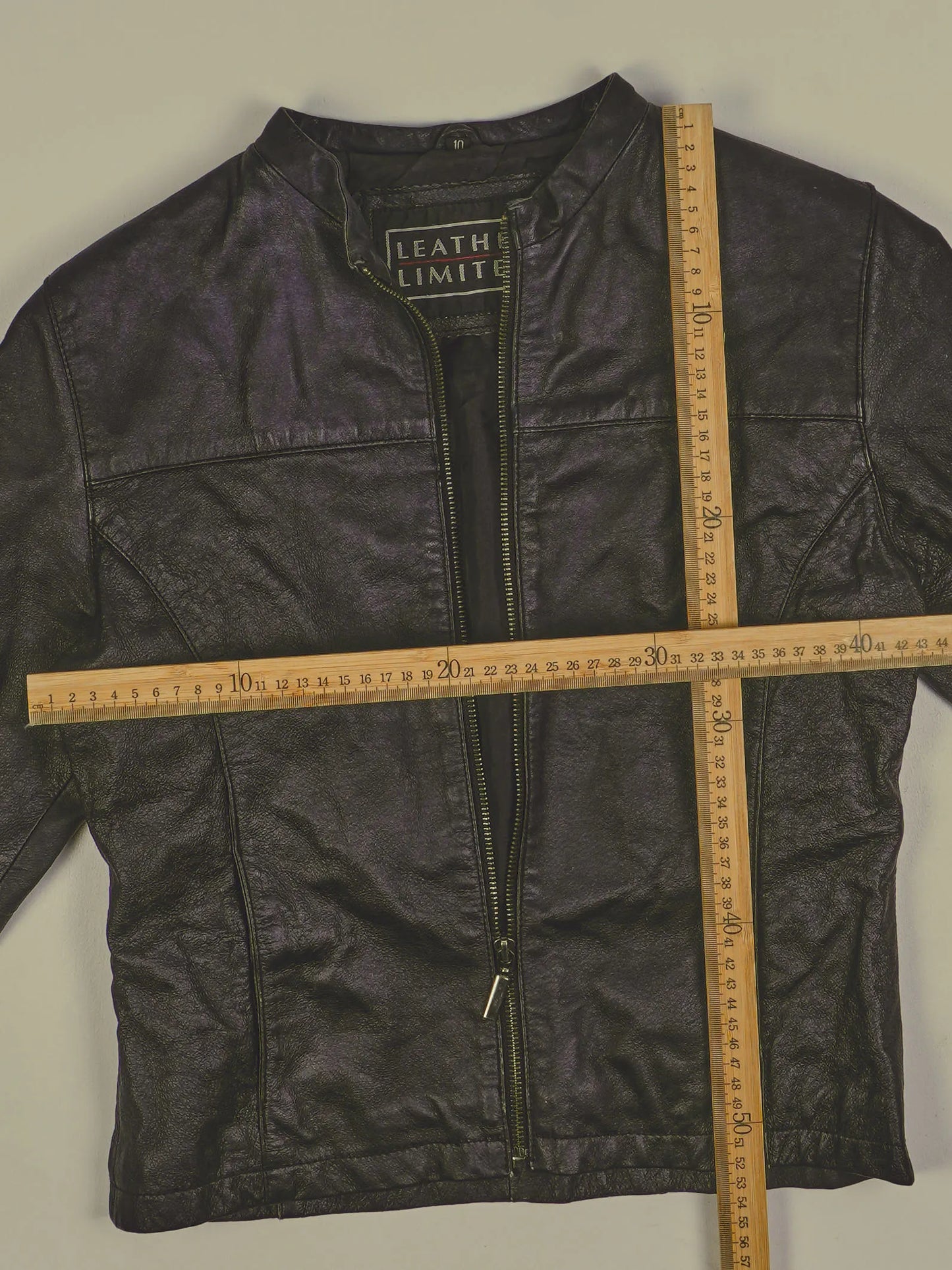 Vintage Lederjacke (XS)