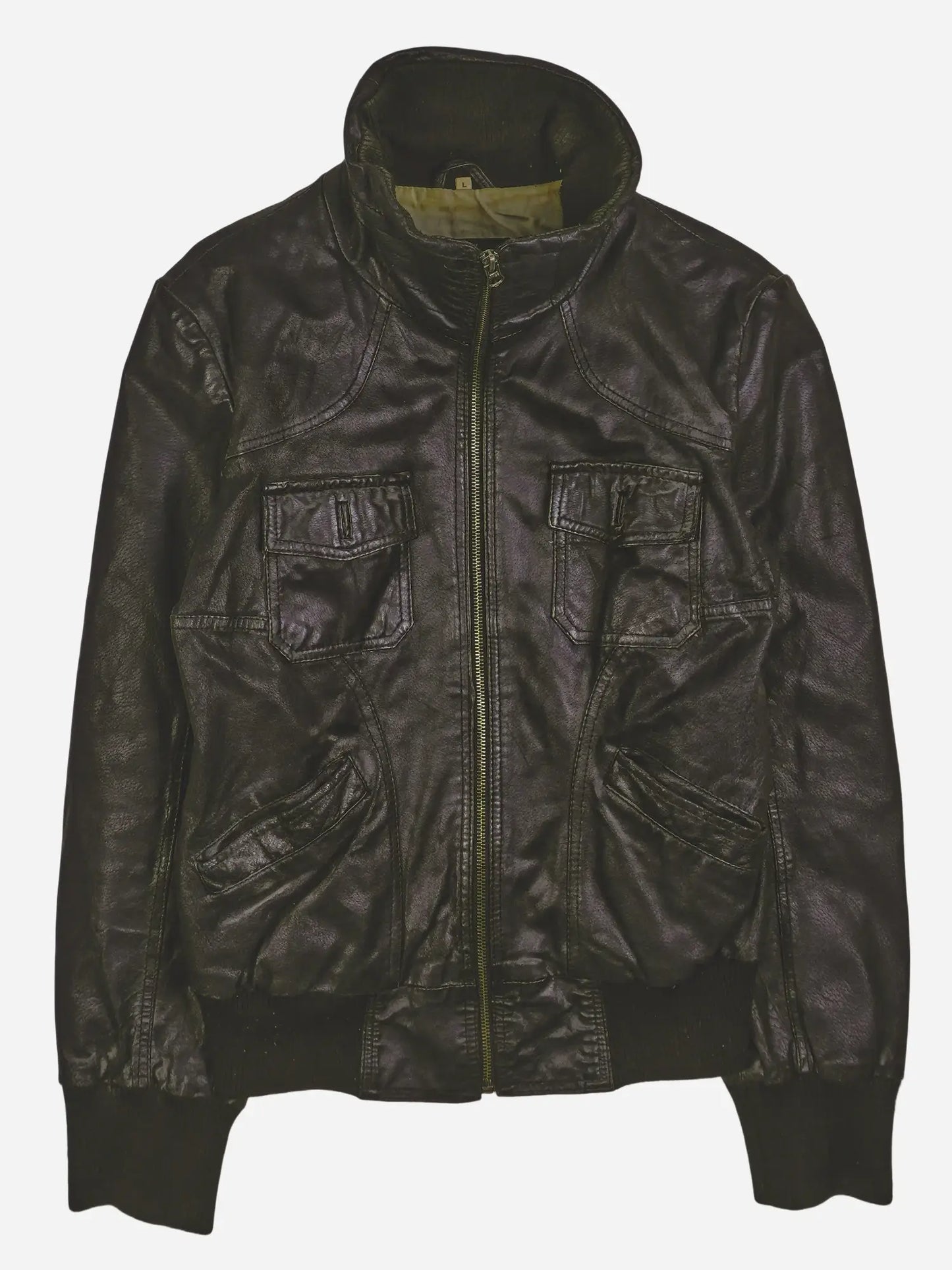 Vintage Lederjacke (S)