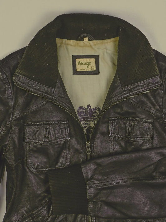Vintage Lederjacke (S)