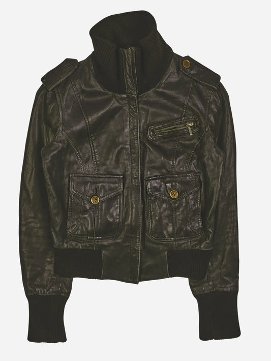 Vintage Lederjacke (XS)