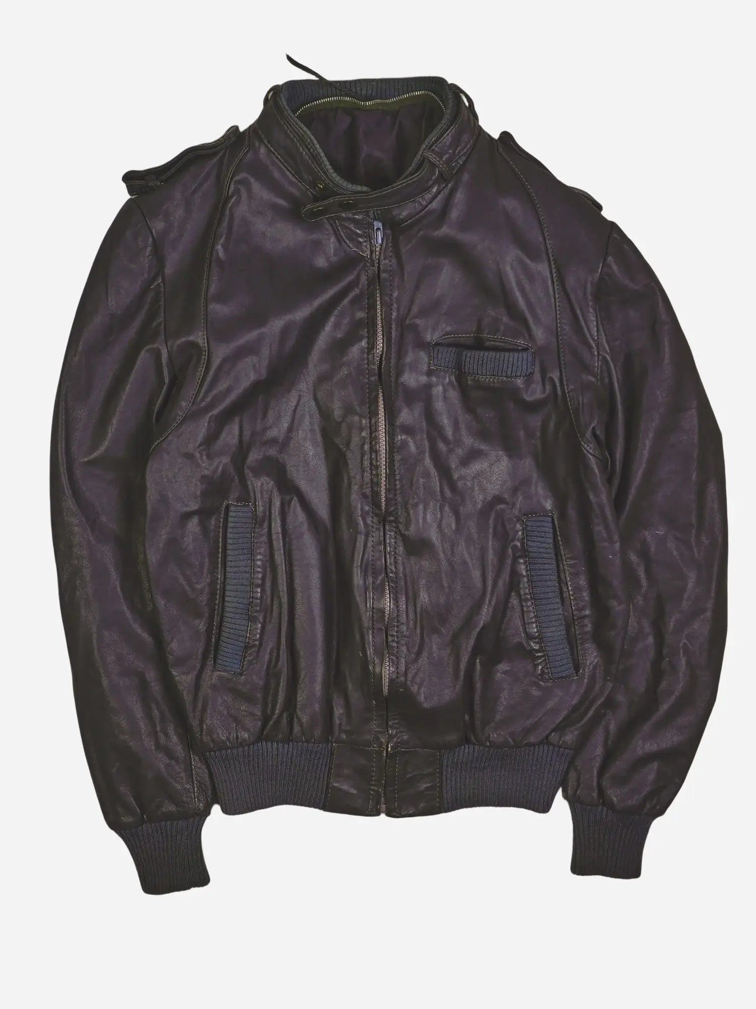 Vintage Lederjacke (S)