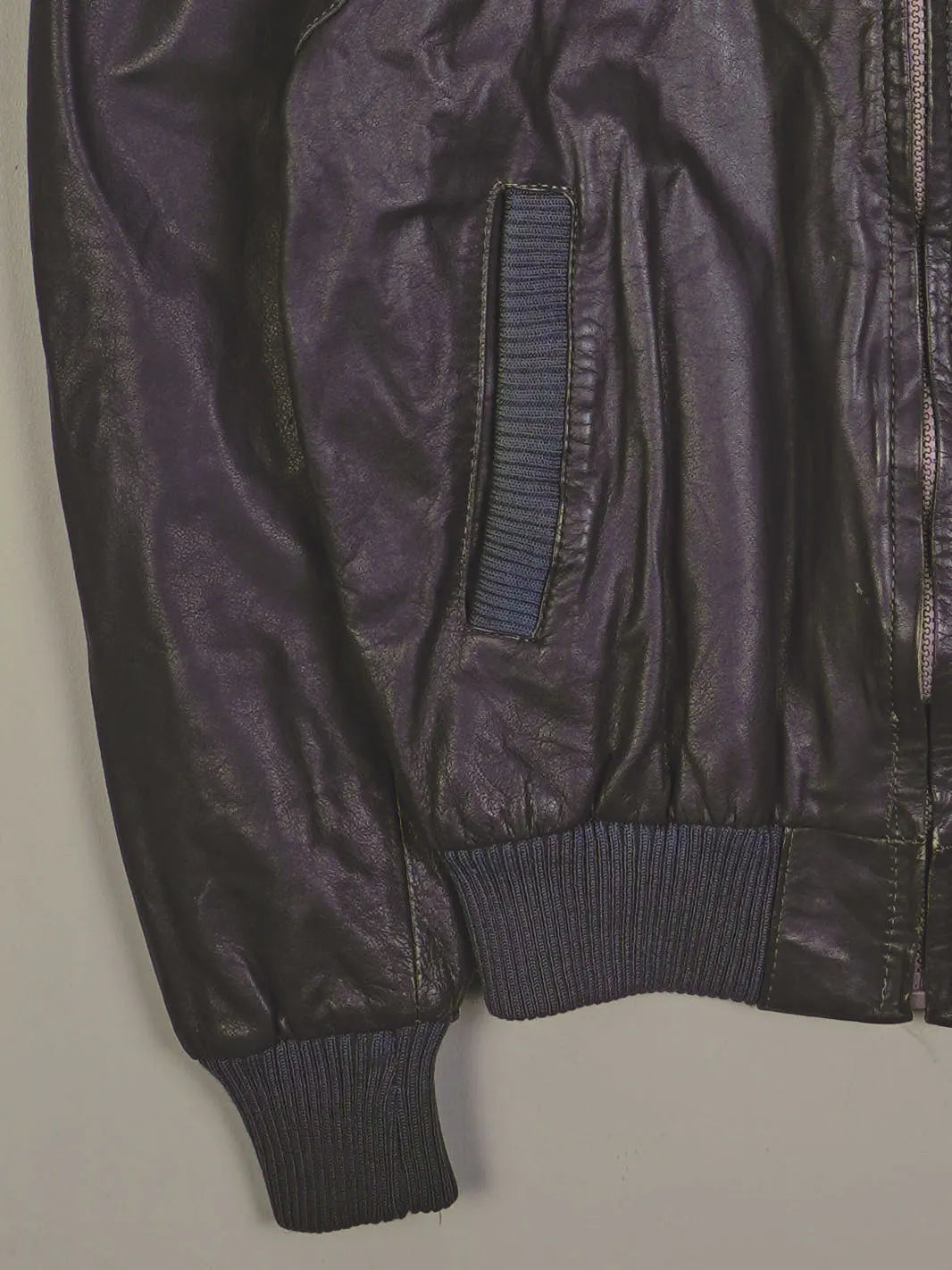 Vintage Lederjacke (S)