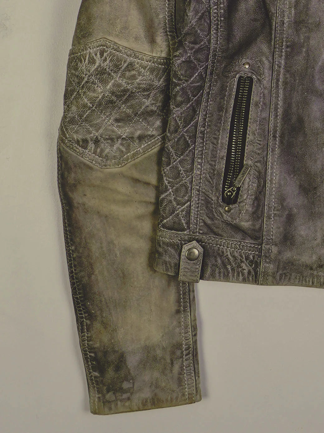 Vintage Lederjacke (S)