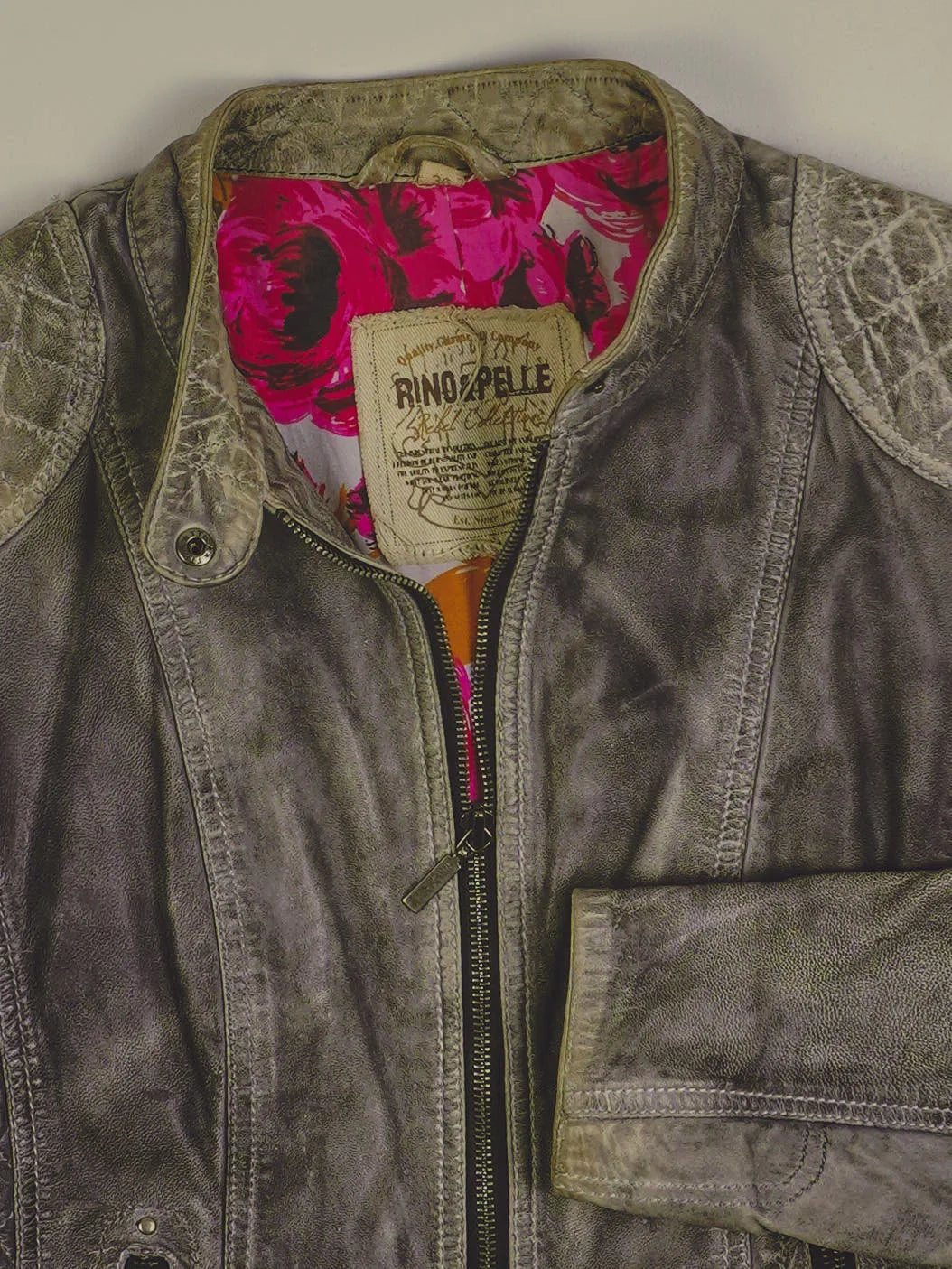 Vintage Lederjacke (S)