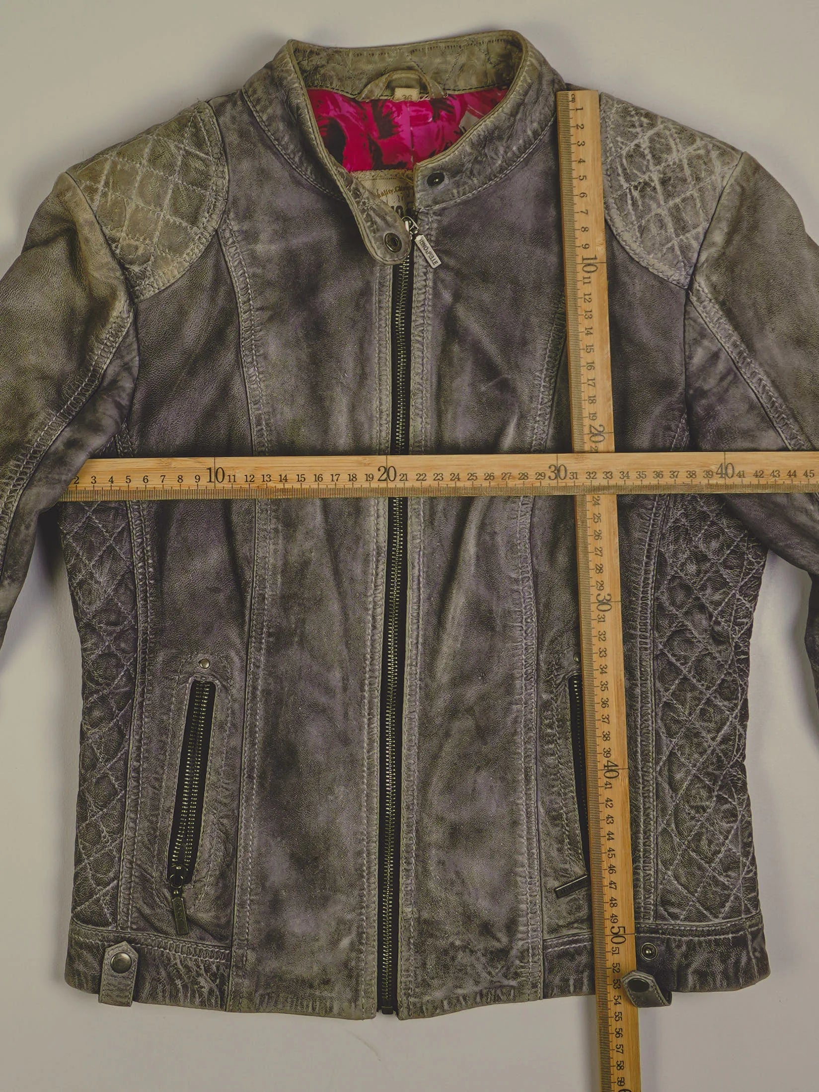 Vintage Lederjacke (S)