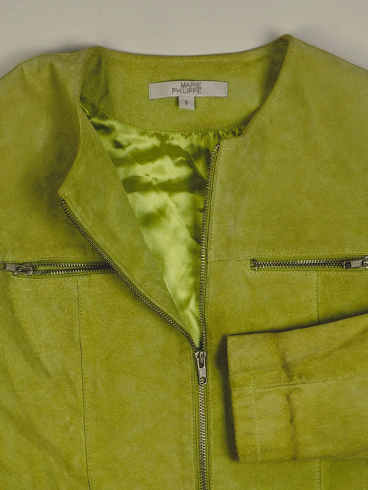 Vintage Lederjacke (S)