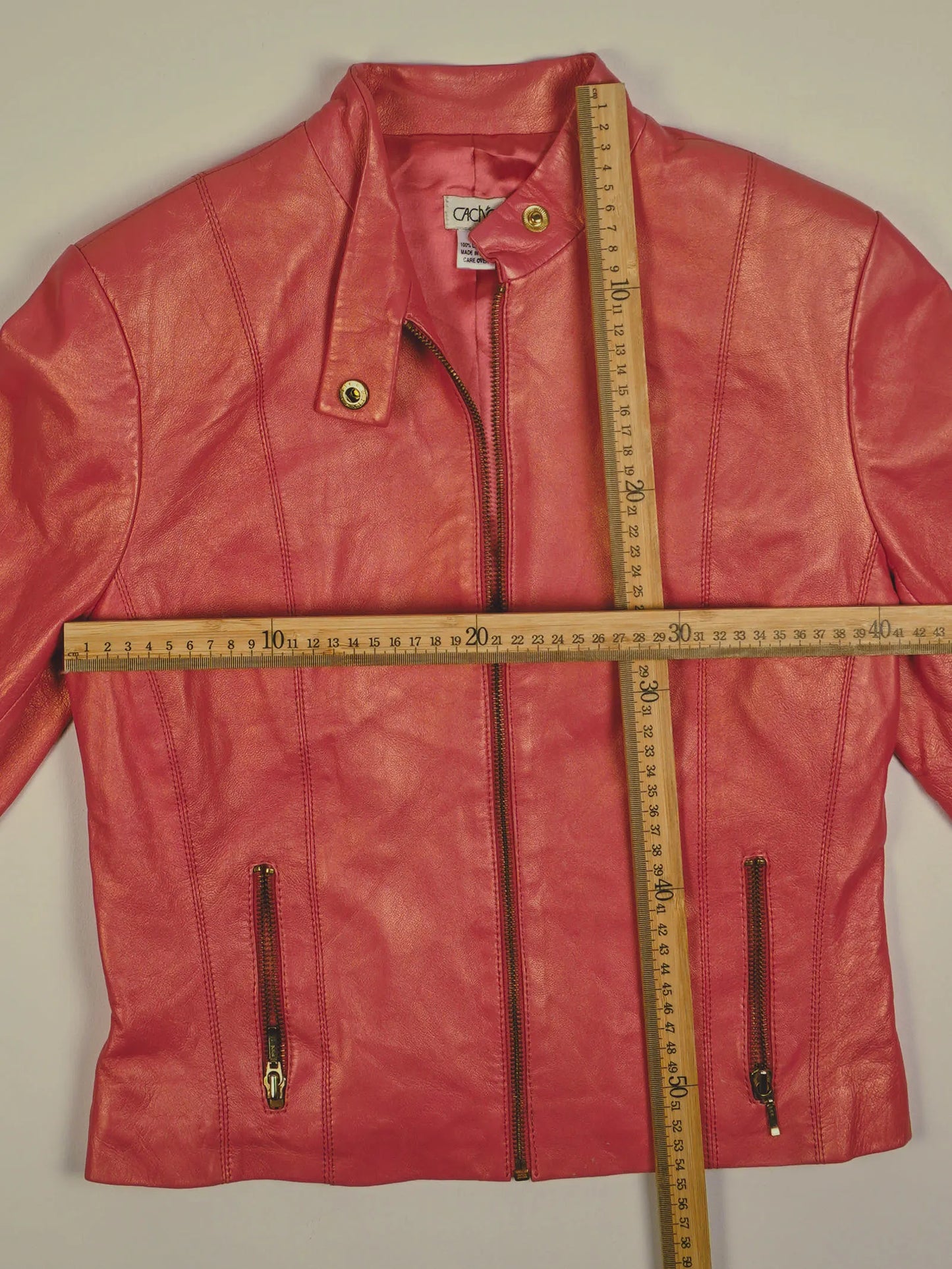 Vintage Lederjacke (XS)