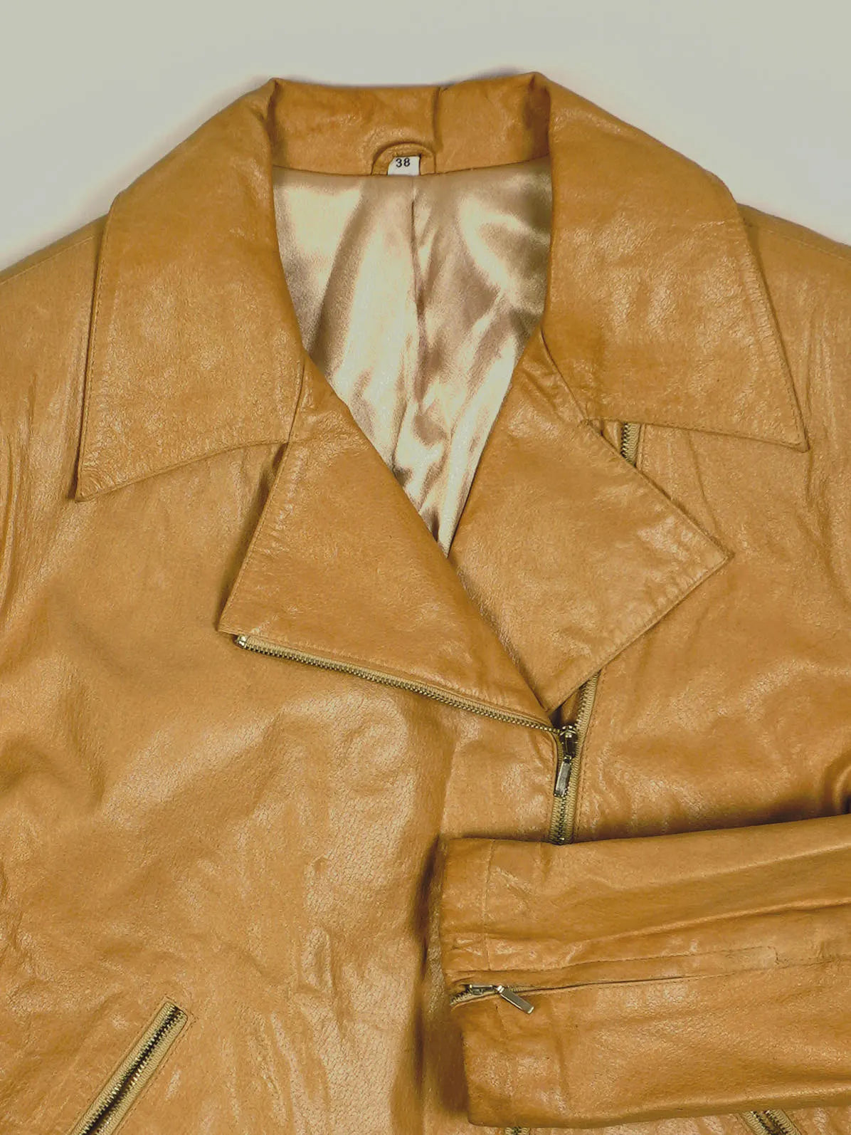 Vintage Lederjacke (XS)