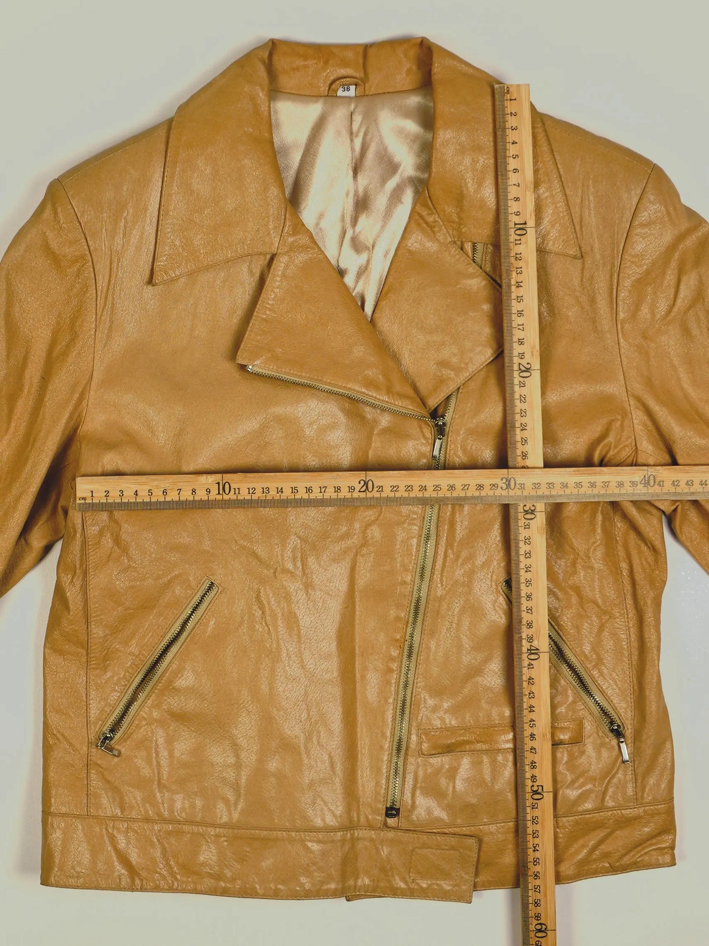 Vintage Lederjacke (XS)