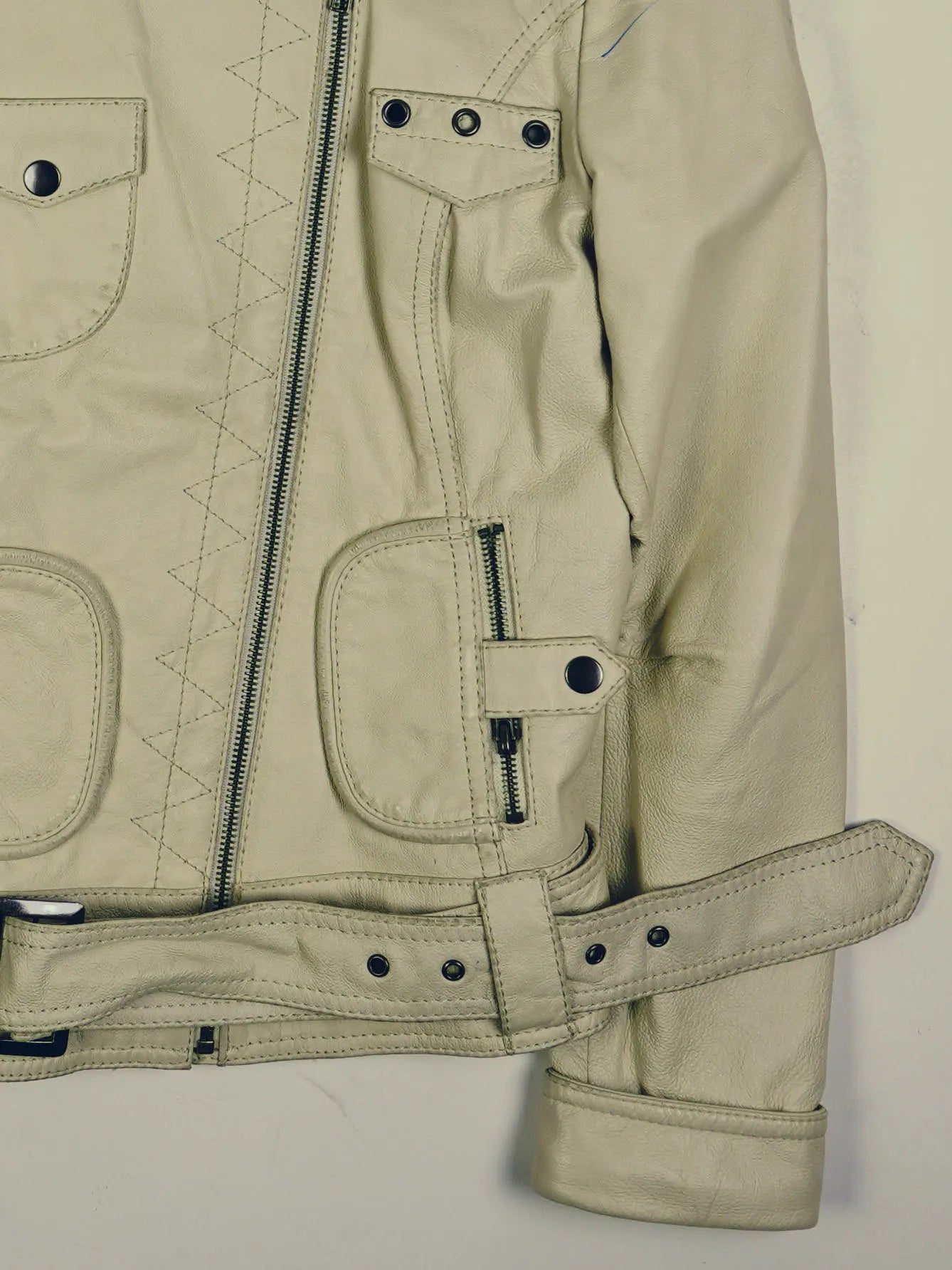 Vintage Lederjacke (M)