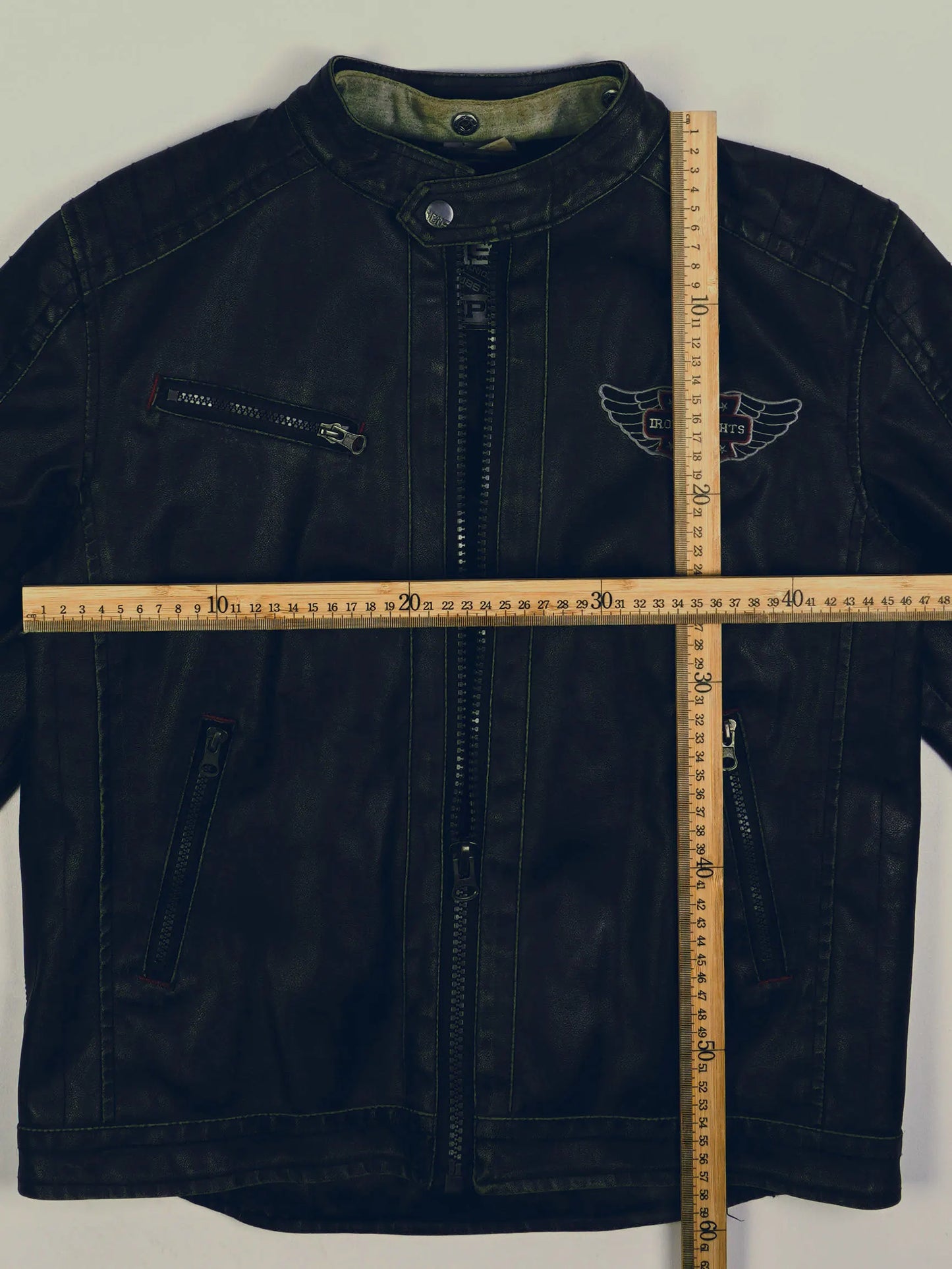 Vintage Lederjacke (S)